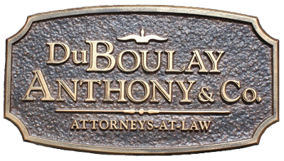 Du Boulay, Anthony & Co. Sign Image
